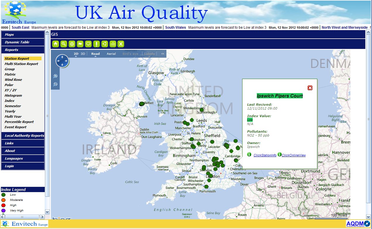 UKAirQuality.net
